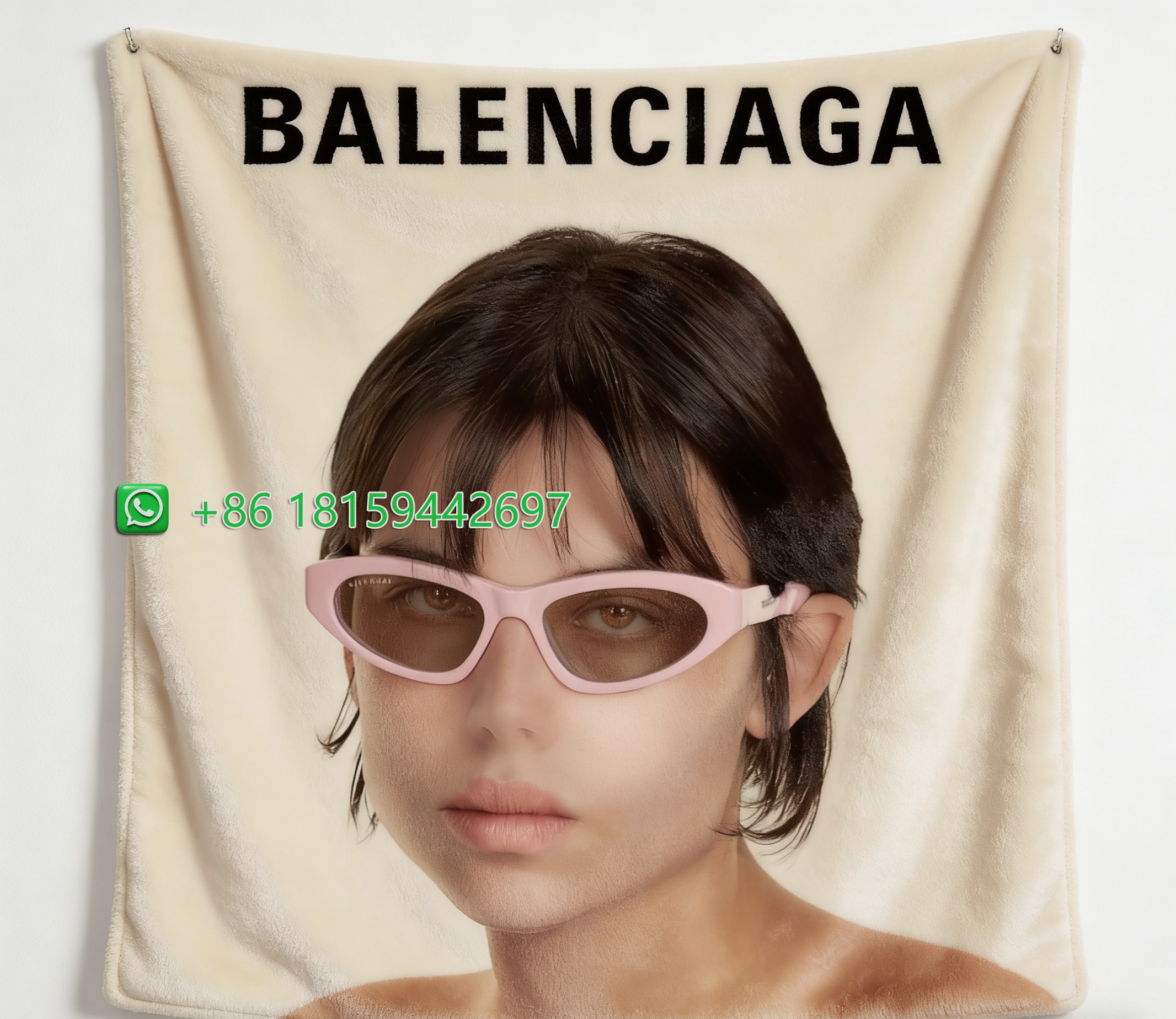 Balenciaga Throw Blankets